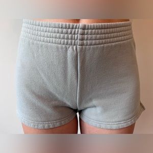 - TNA cozy fleece sweat shorts